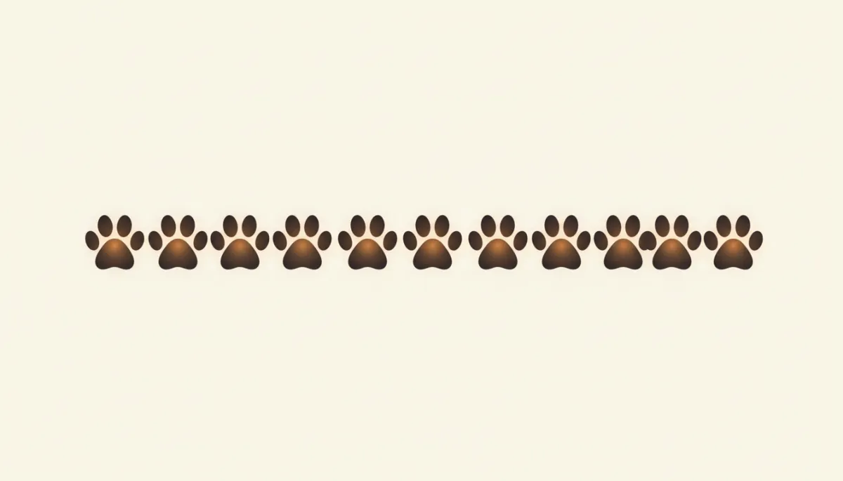 Paw Divider Placeholder